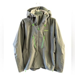 Patagonia M men’s grey pullover windbreaker